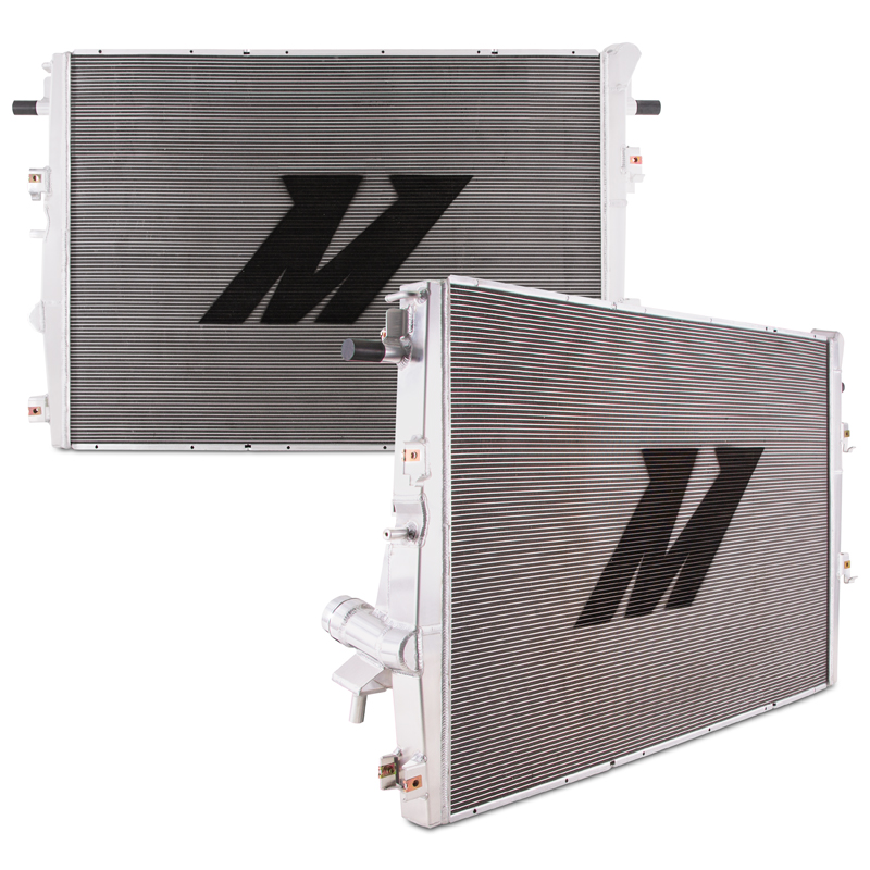 Mishimoto — Mishimoto 2017+ Ford 6.7L Powerstroke Aluminum Primary Radiator - view 3